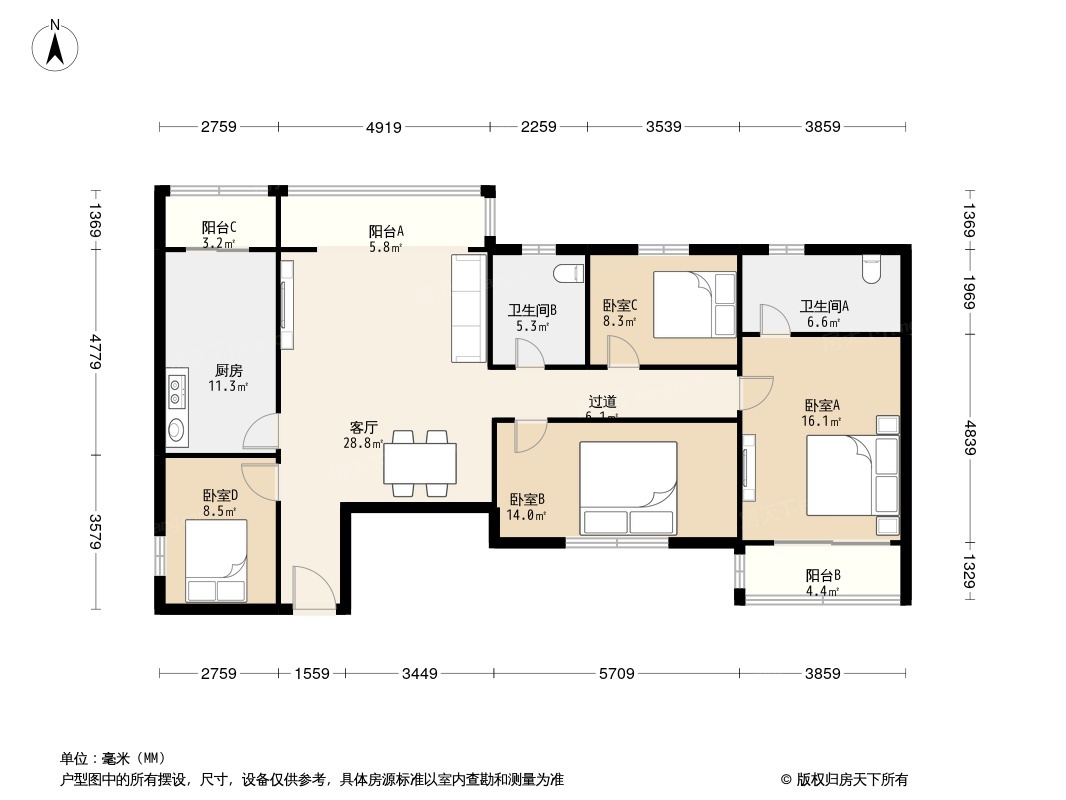 户型图0/1