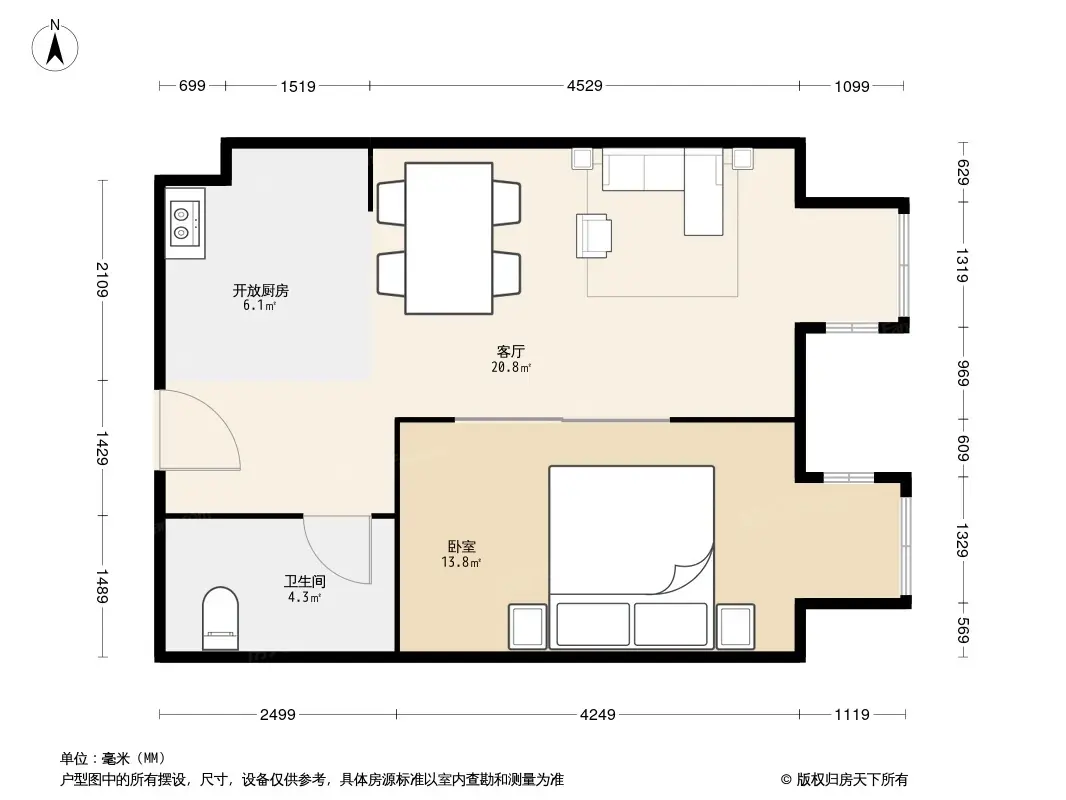 东亚创展国际户型图