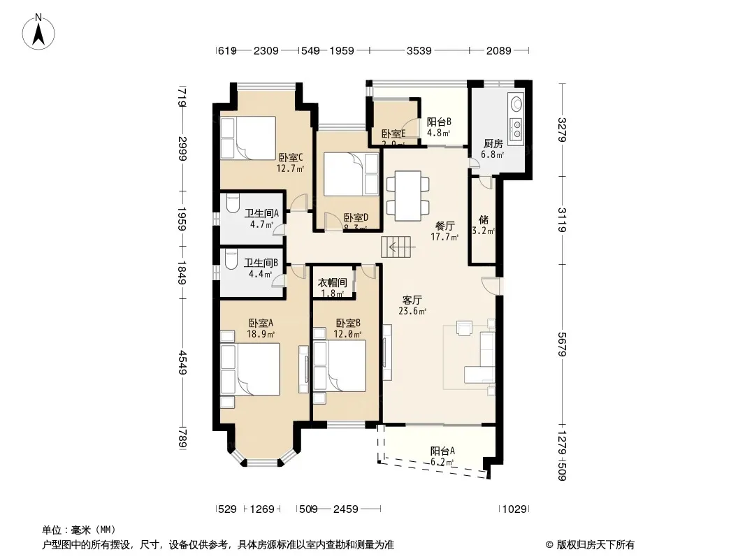 英伦名苑二期户型图