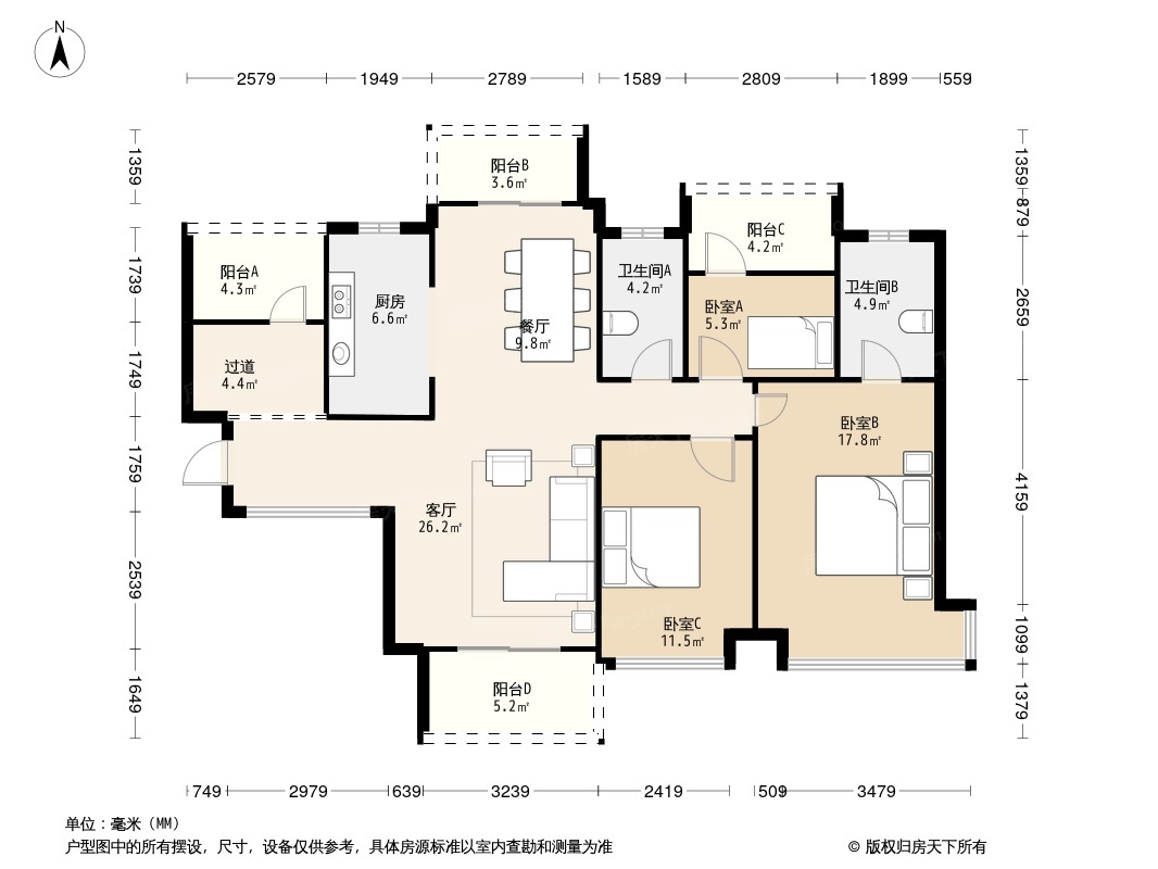 户型图0/1