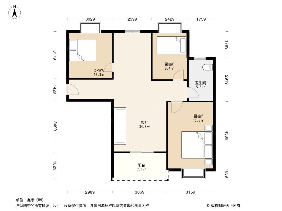 濮阳龙城花园户型图图片