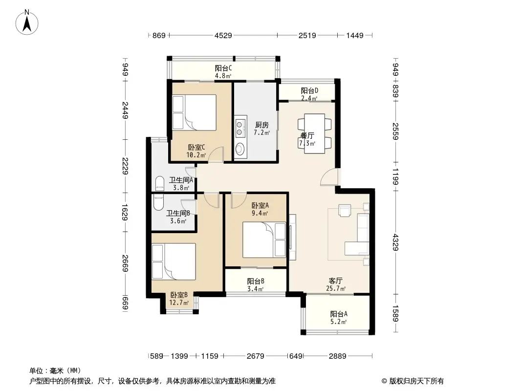 昇華現代城戶型圖