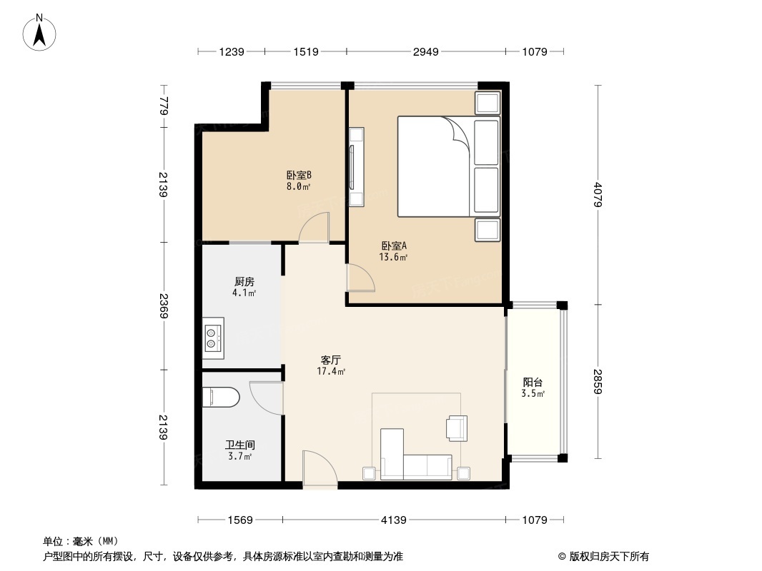 兰亭熙园户型图图片