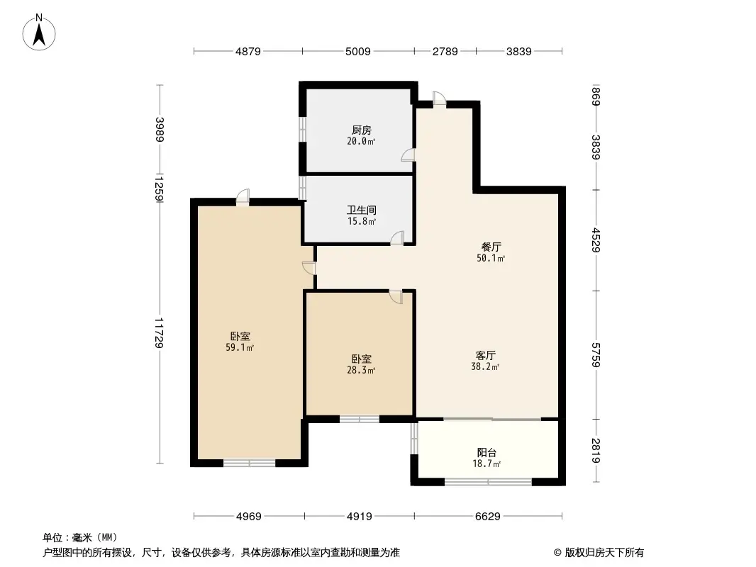 康桥水郡户型图