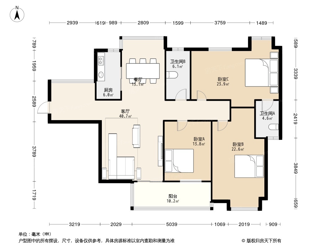 庐江众发世纪城户型图图片