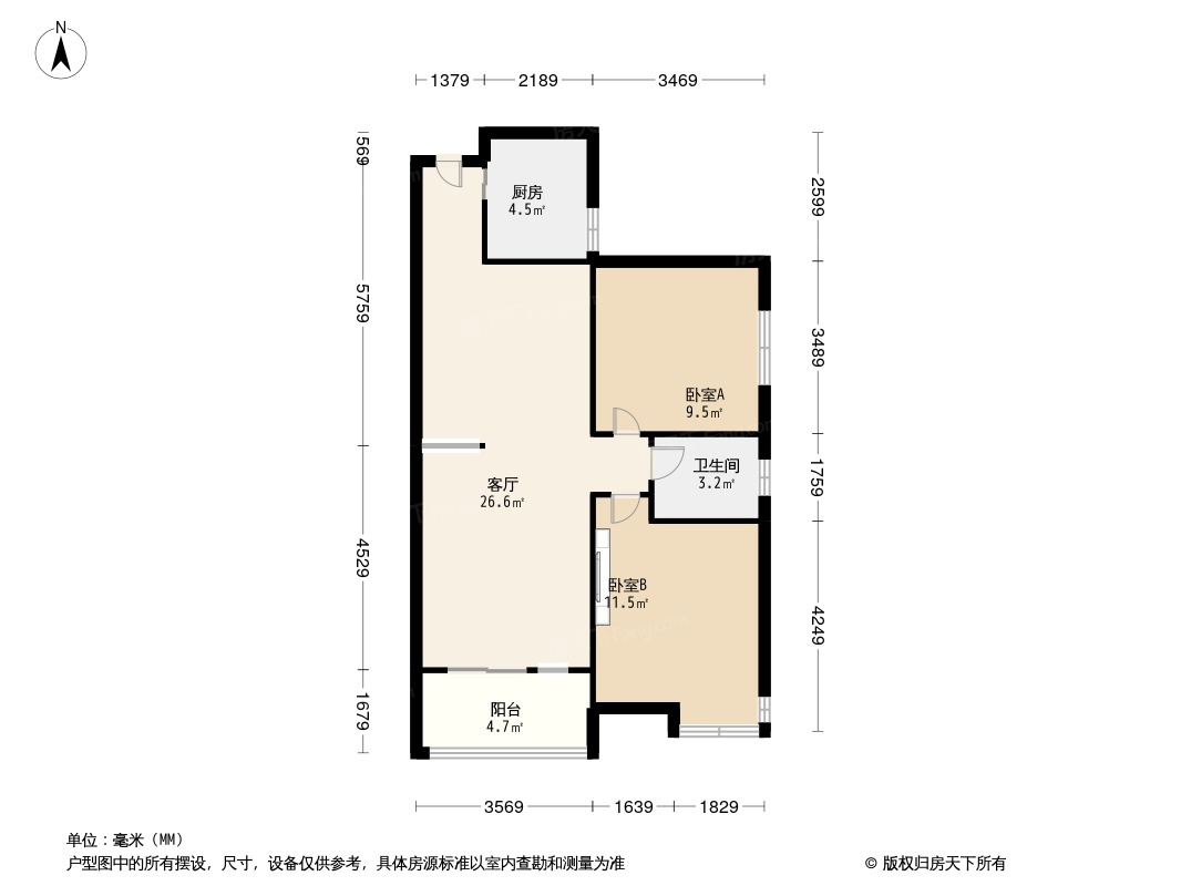 百步亭现代城户型图图片