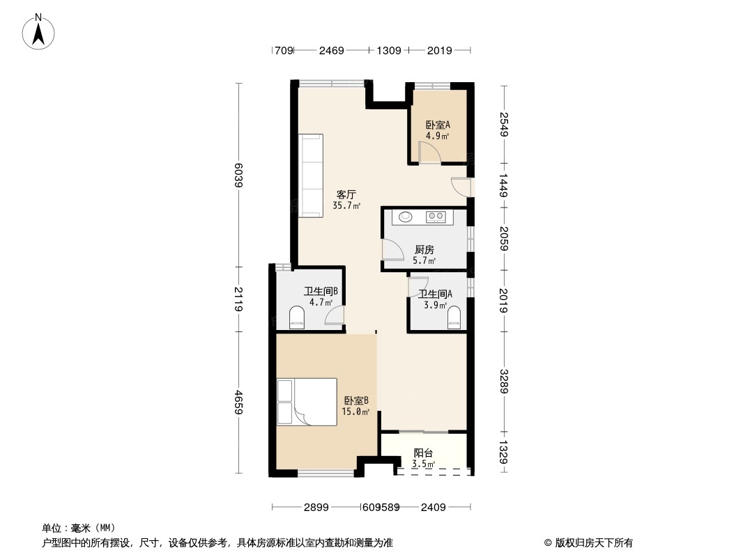 楚天都市雅园户型图图片