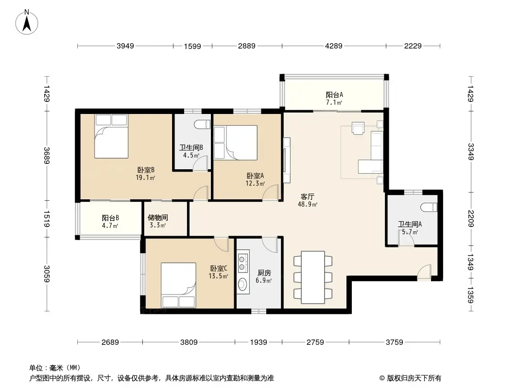 洪湖深港国际户型图图片