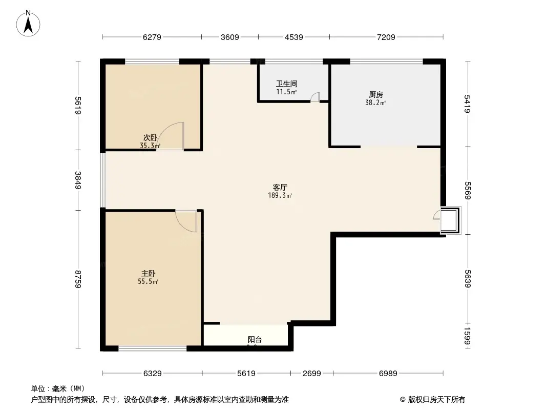 天宇盛世滨江户型图图片