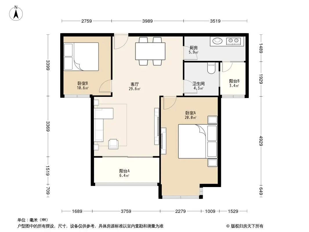 葛洲坝世纪花园户型图