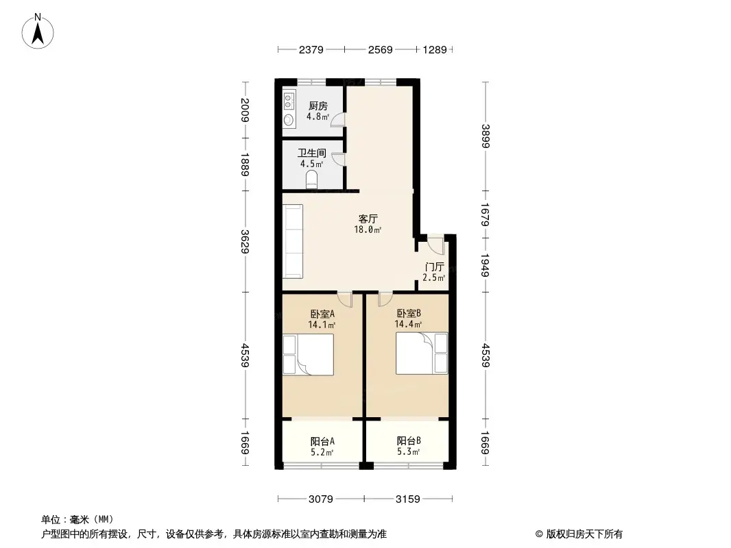 水产局宿舍户型图