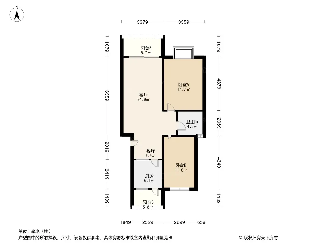 幸福花园户型图