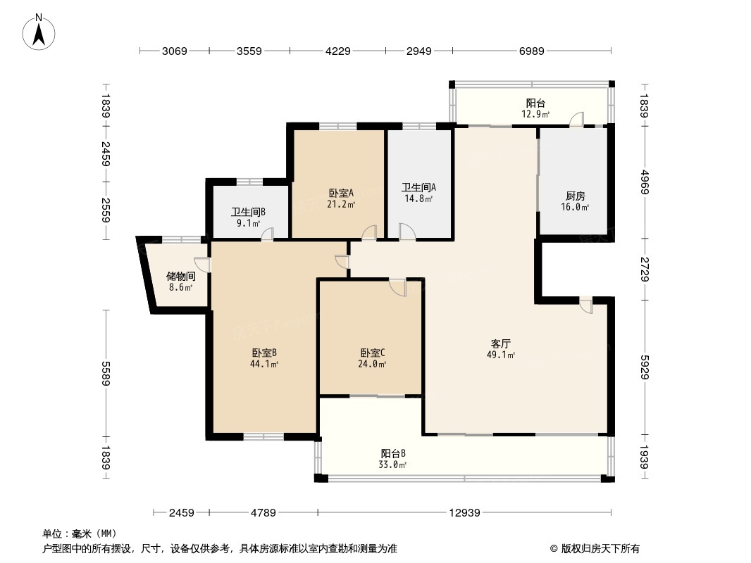 联盟新城平面图图片