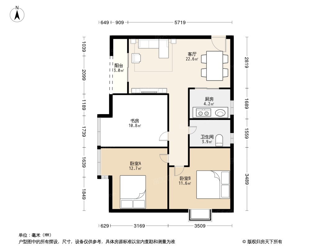 江南景苑户型图图片