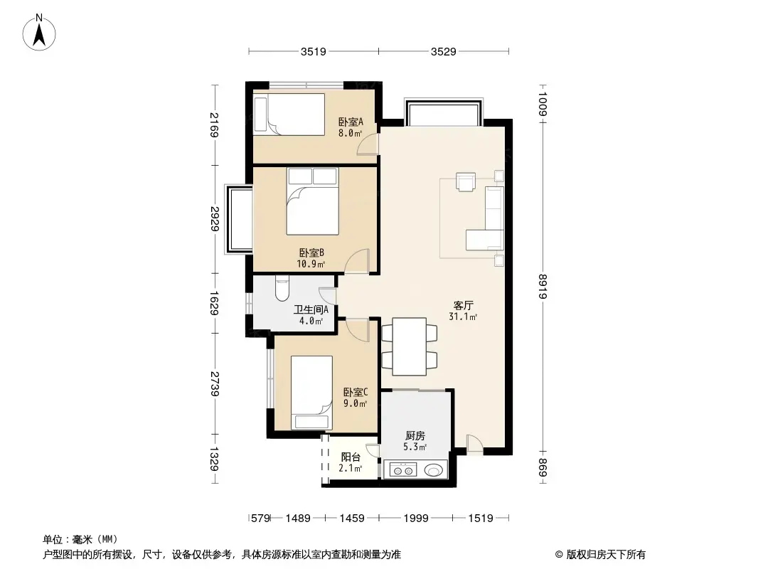 重庆熙地锦绣城户型图图片