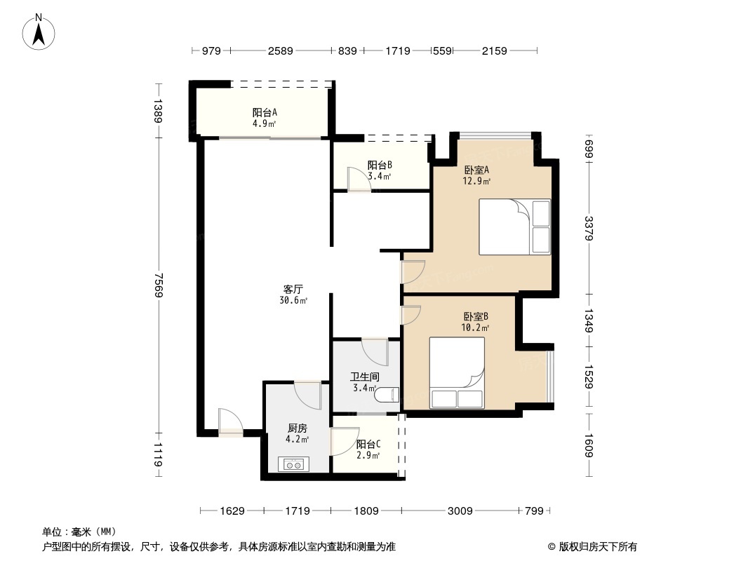 户型图0/1