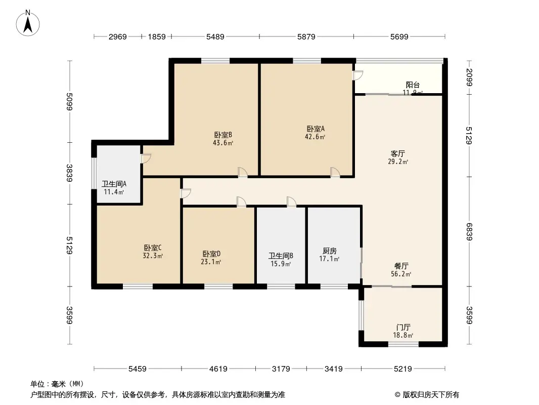 保利高爾夫豪園戶型圖