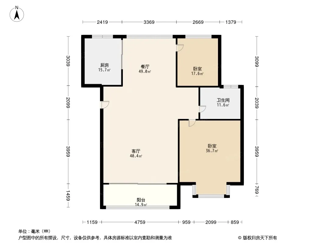 湘湖林语户型图
