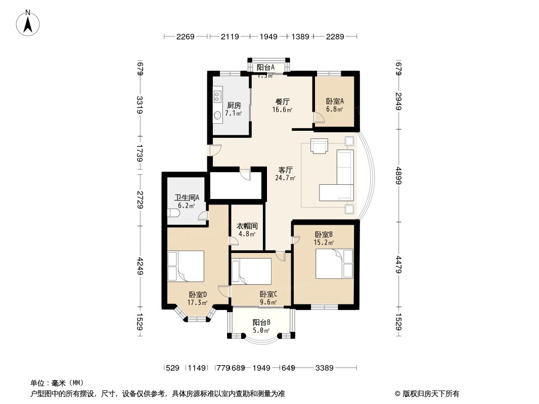 丽景苑户型图