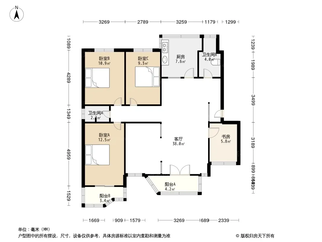 金都花园户型图