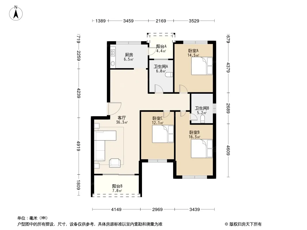 西溪庭院户型图