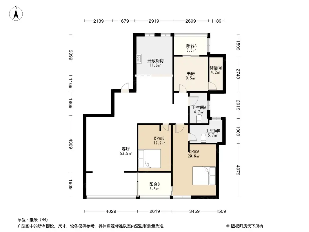 金基晓庐户型图图片