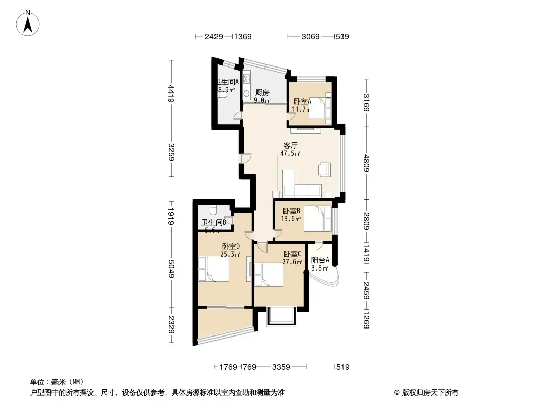 之江绿洲嘉园户型图