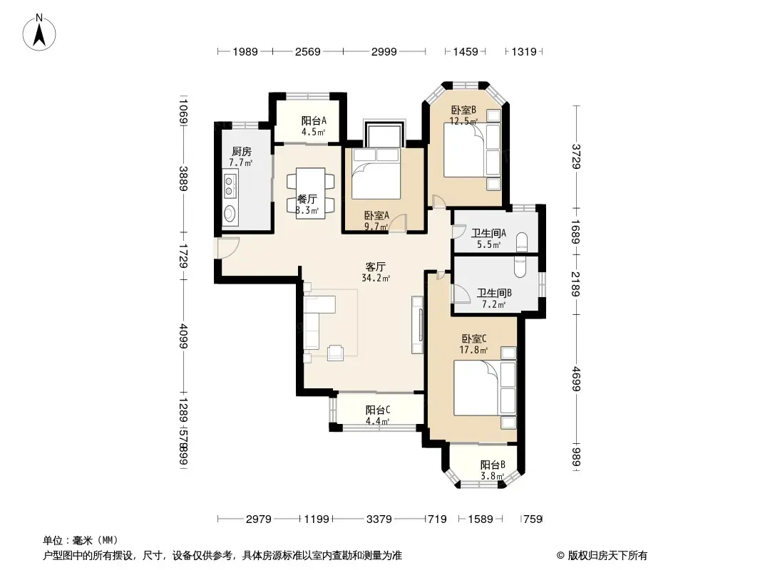 宿州青山澜岛户型图片