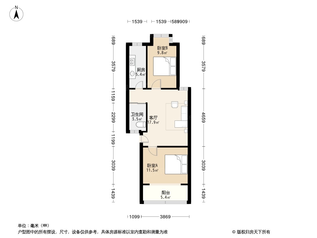 景明佳园户型图图片