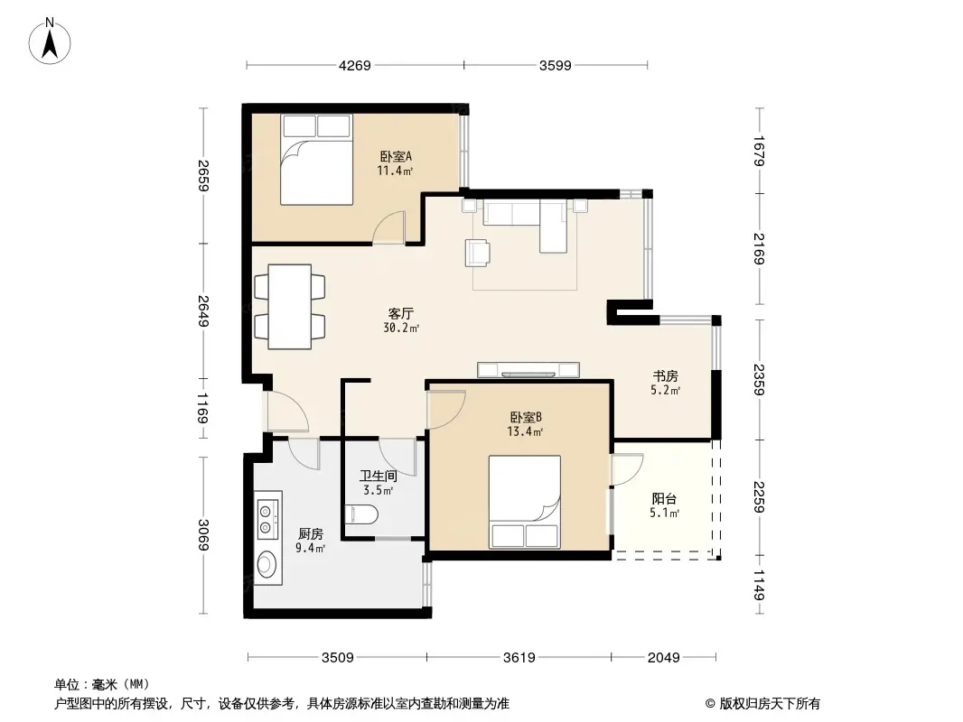 仁寿翡翠城户型图图片