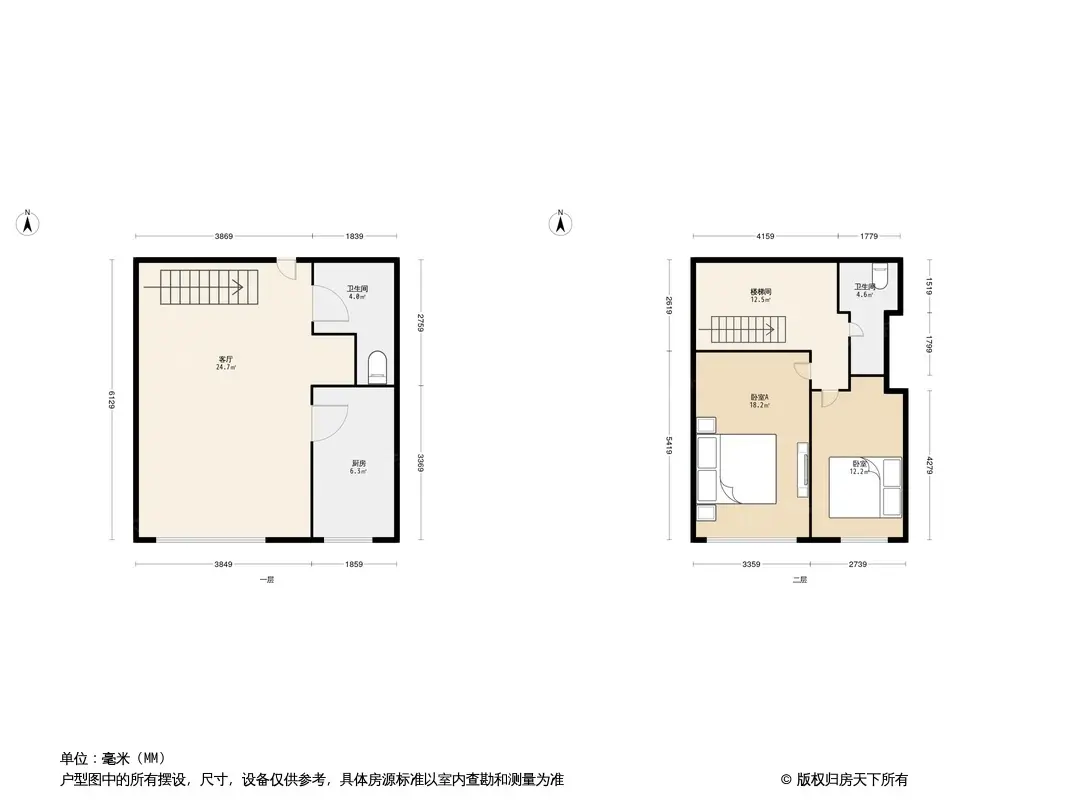 北方中惠国际中心户型图
