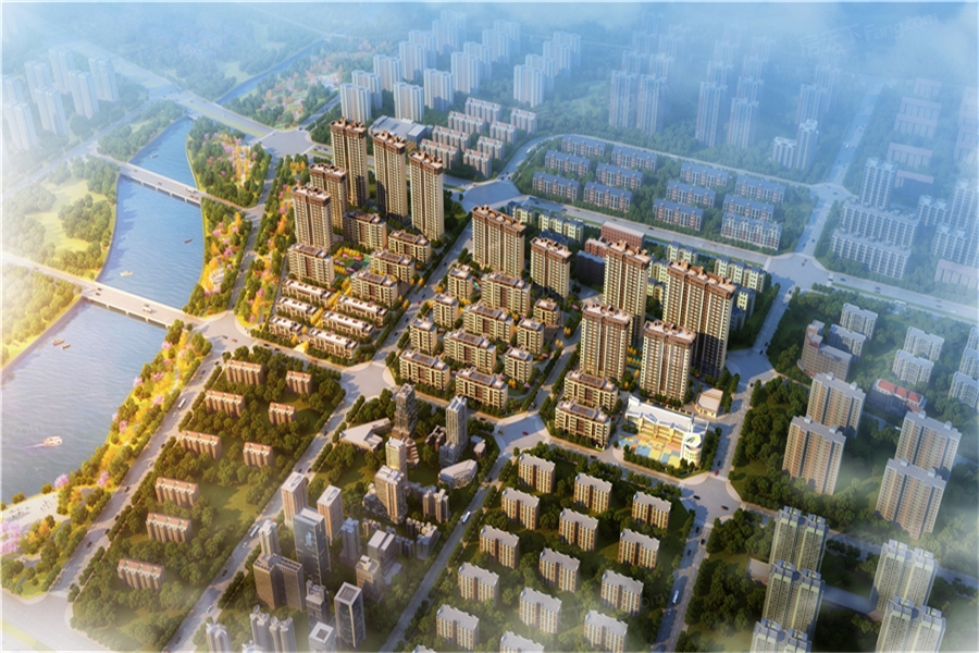 璀璨华城规划图图片