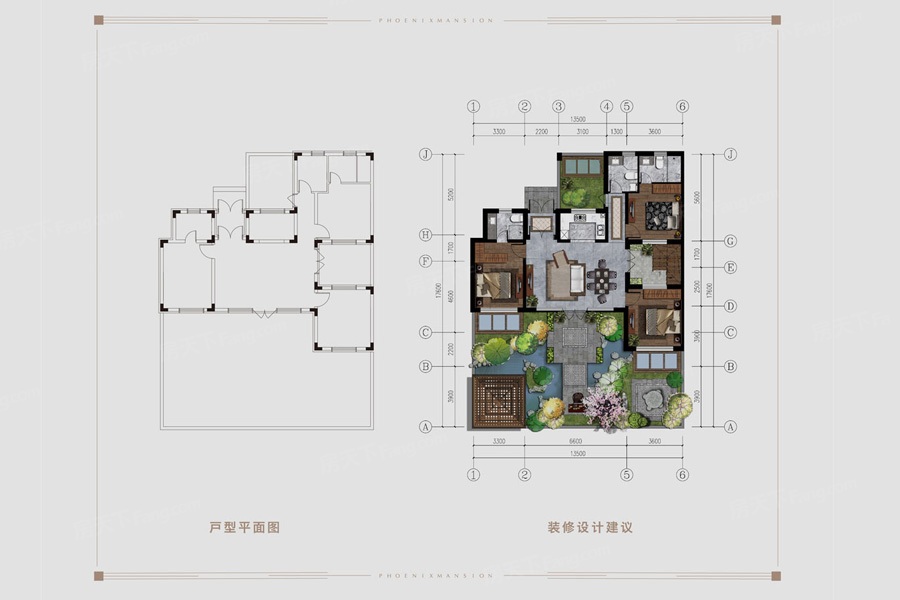 杭州凤起钱潮户型图图片