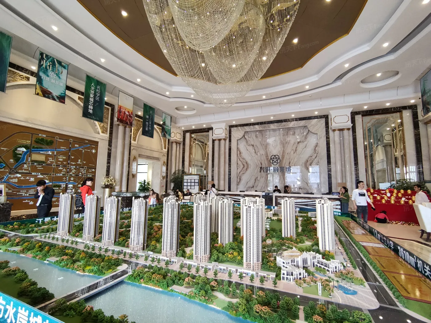 兴进颐景城实地看房,有图有真相!