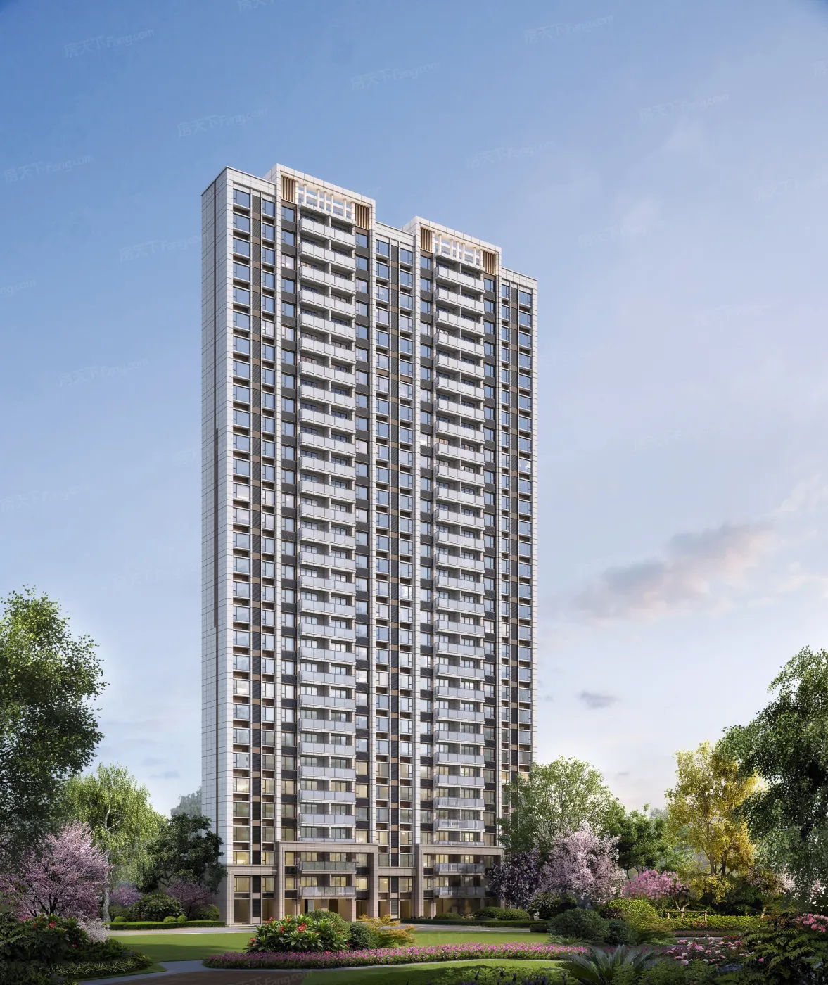 合能湘江公馆在售价格为:6600元/平方米