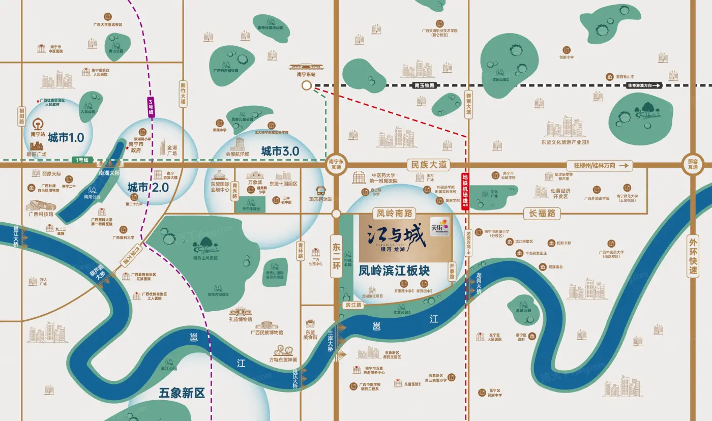 【深度评房】银河龙湖.江与城价格/交通/配套测评
