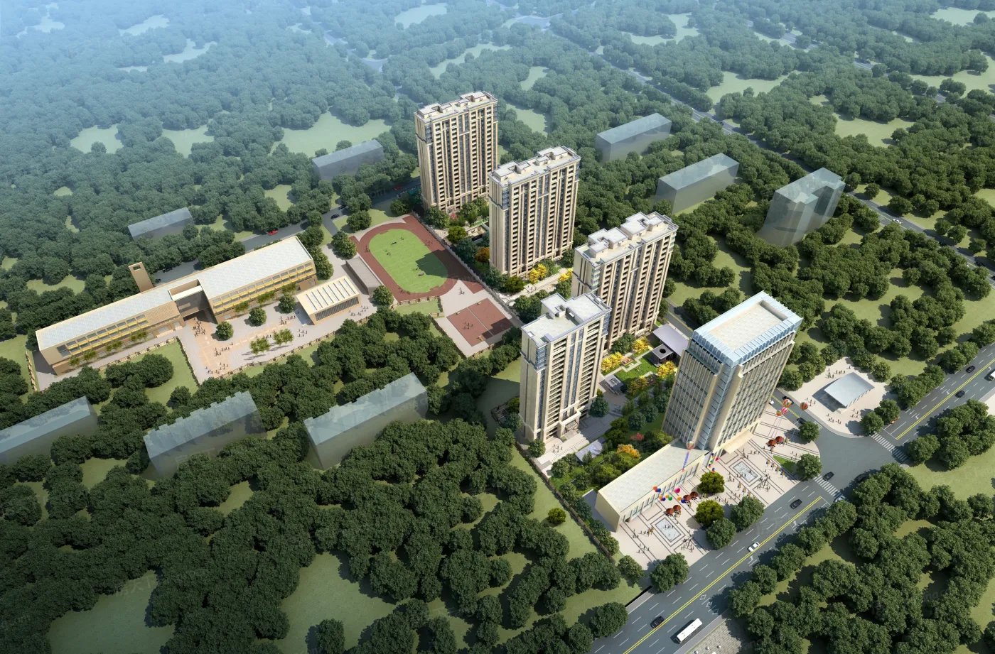 万科豪掷9.1亿拿地首秀石家庄 携手润德打造翡翠系高品质住宅