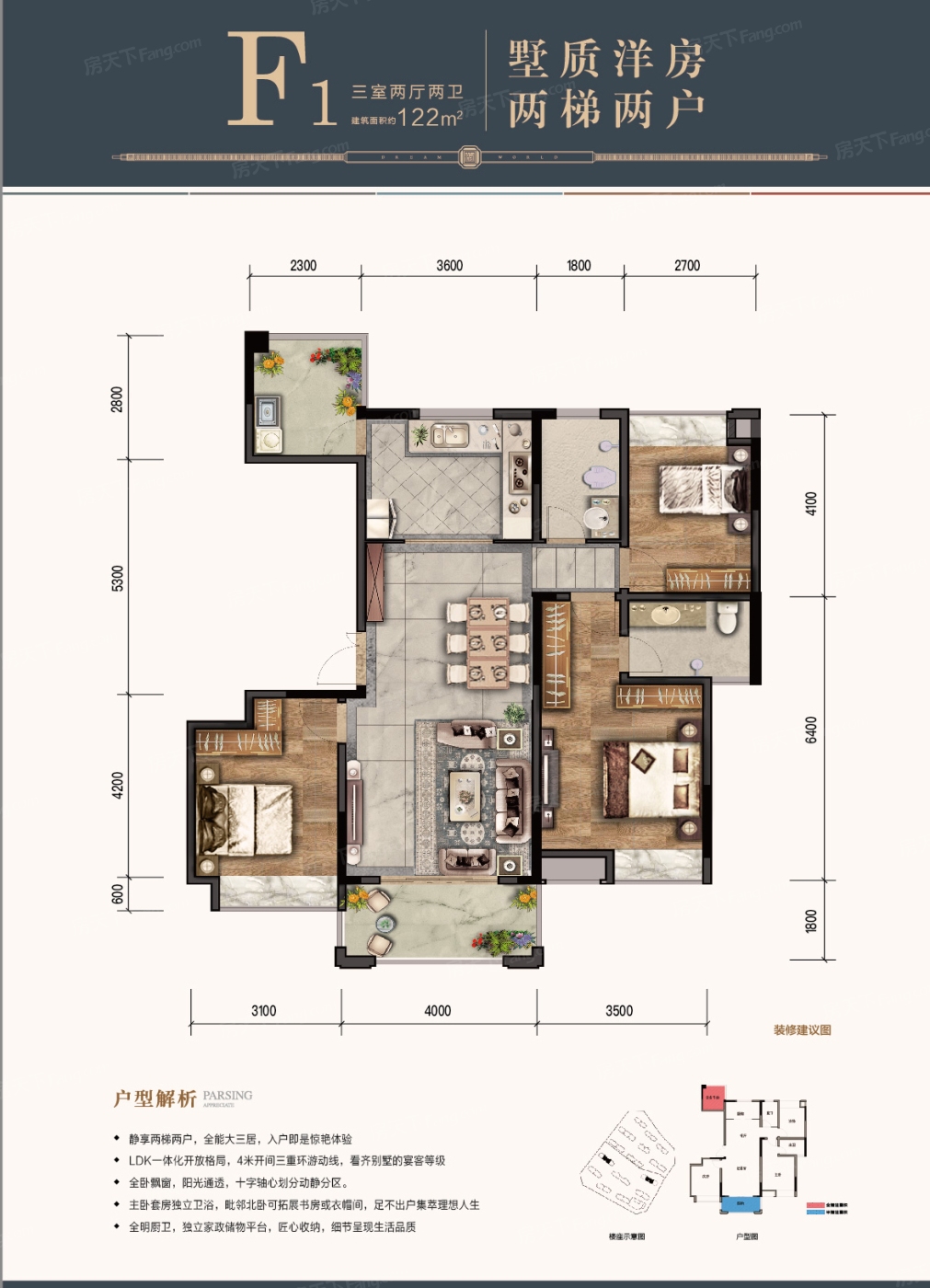 北京国韵村户型图图片