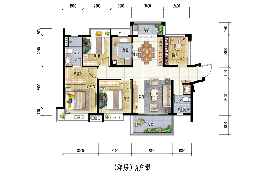 户型图1/1