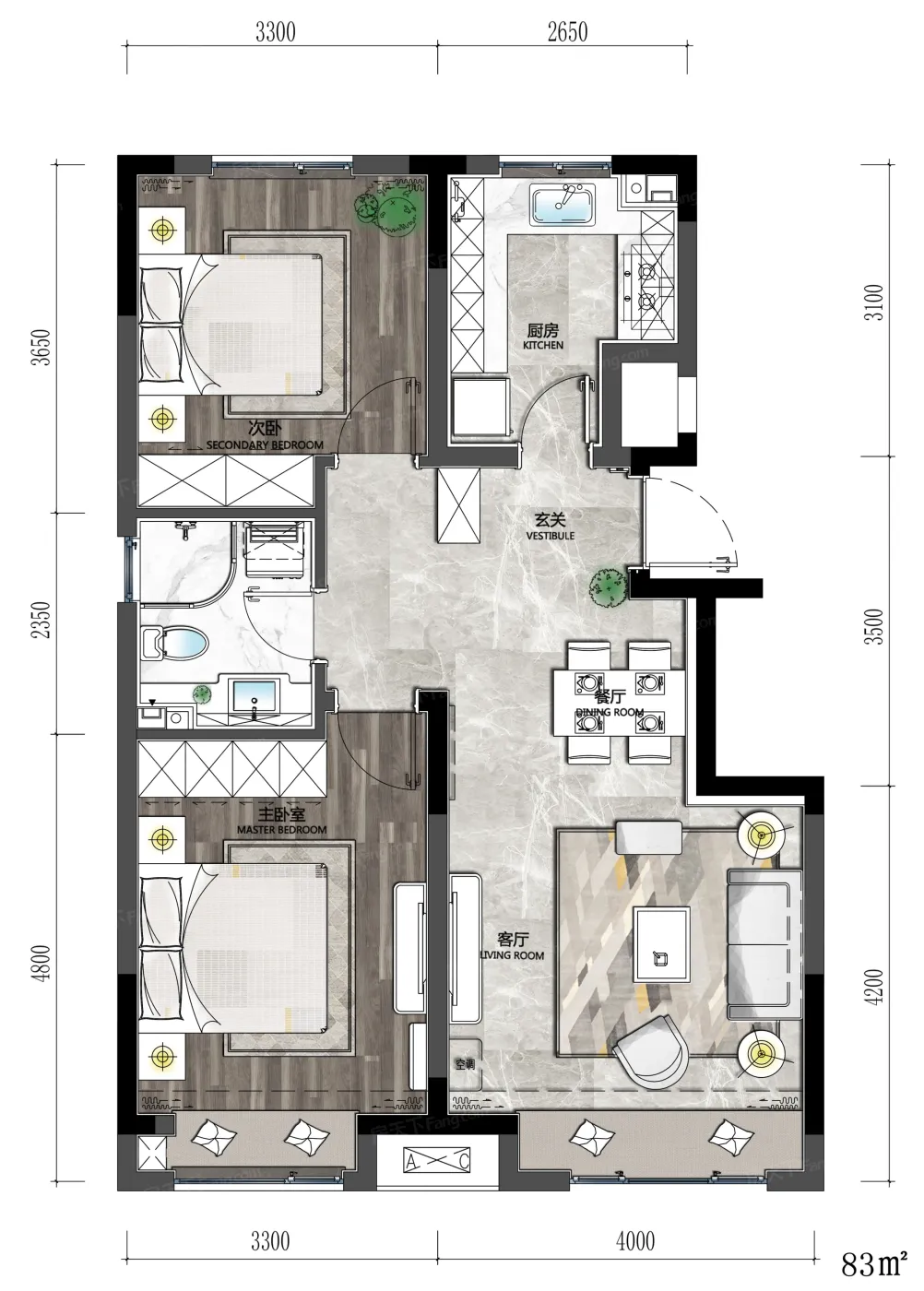 户型信息pk 力旺林溪湖 力旺林溪湖户型类别:2居,3居,4居,6居