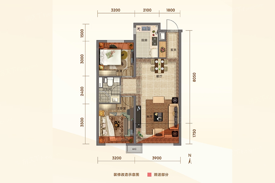 沈阳汇置城户型图图片