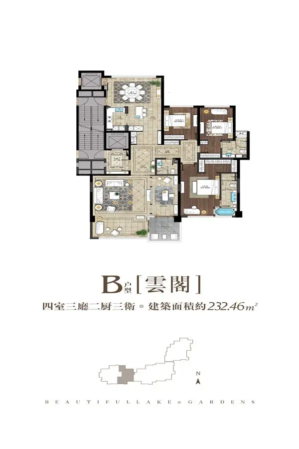 潮州腾瑞外滩湾户型图图片