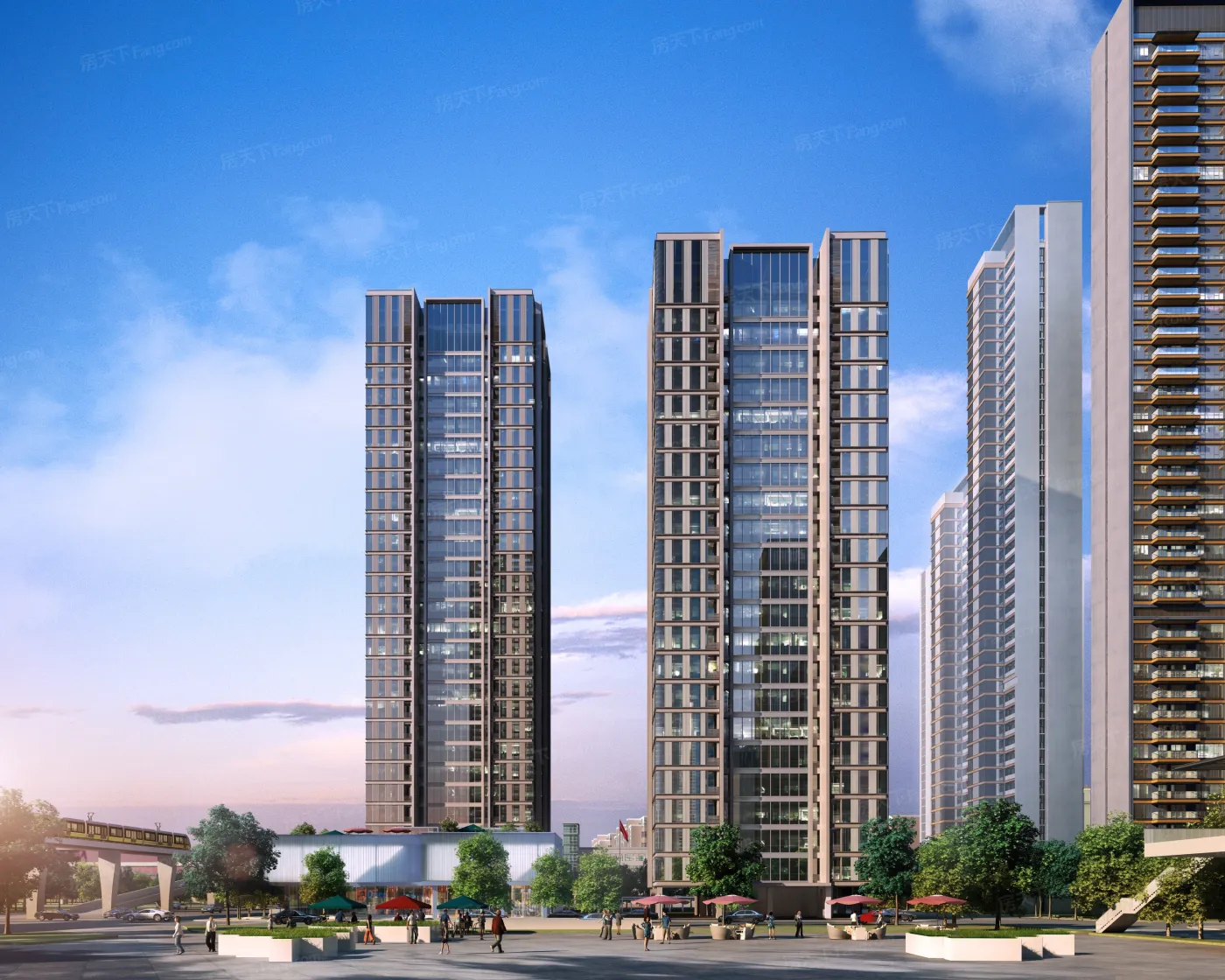 效果图:商业平视效果图