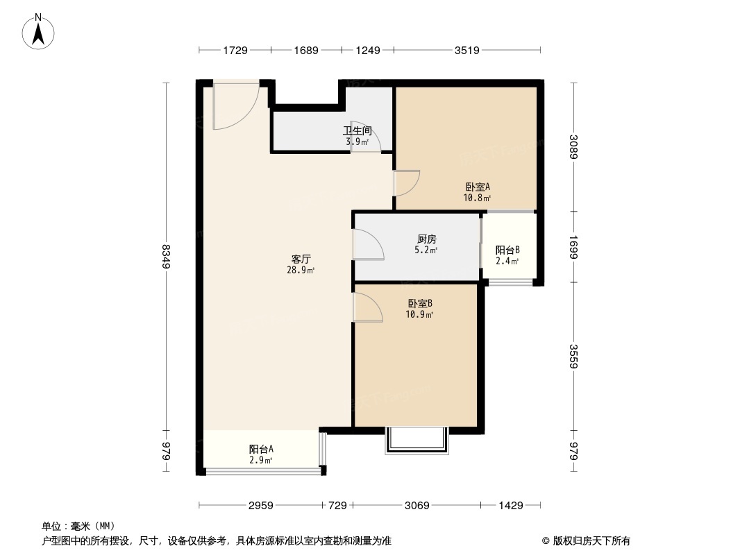 抓住机遇：瑞雪春堂88平米温馨家园等你来！