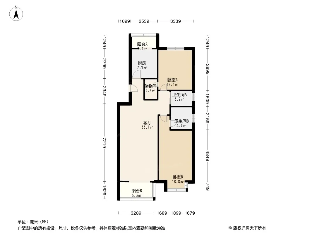 大河庄苑户型图