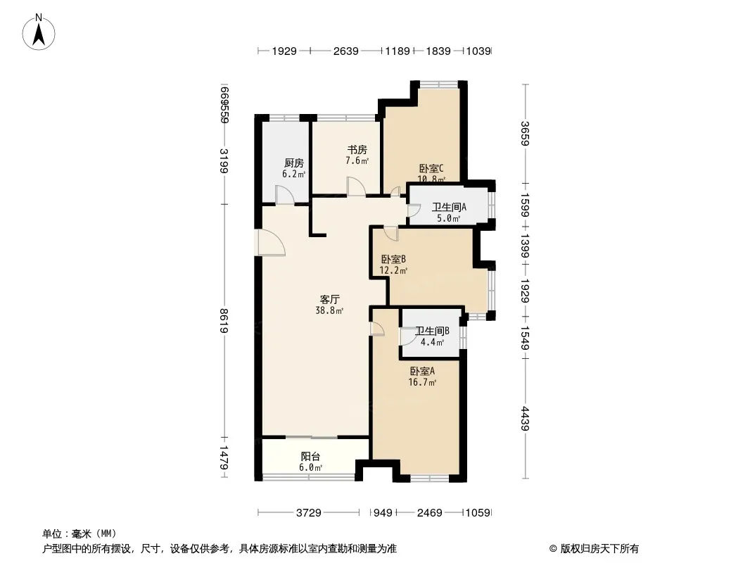 黄龙金茂悦户型图