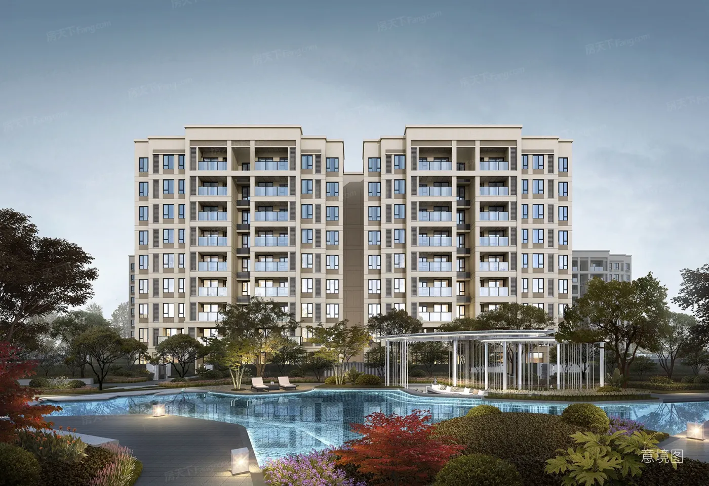 东原江山印月套内约7685㎡洋房总价85万起