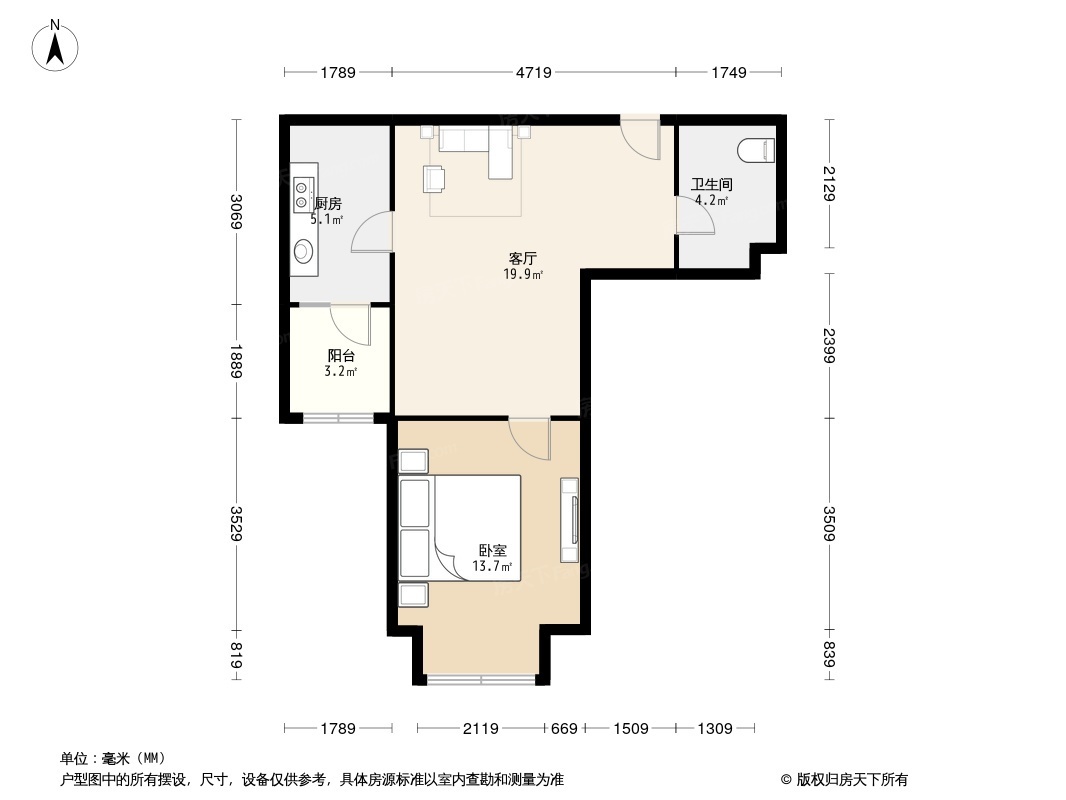 润泽公馆户型图图片