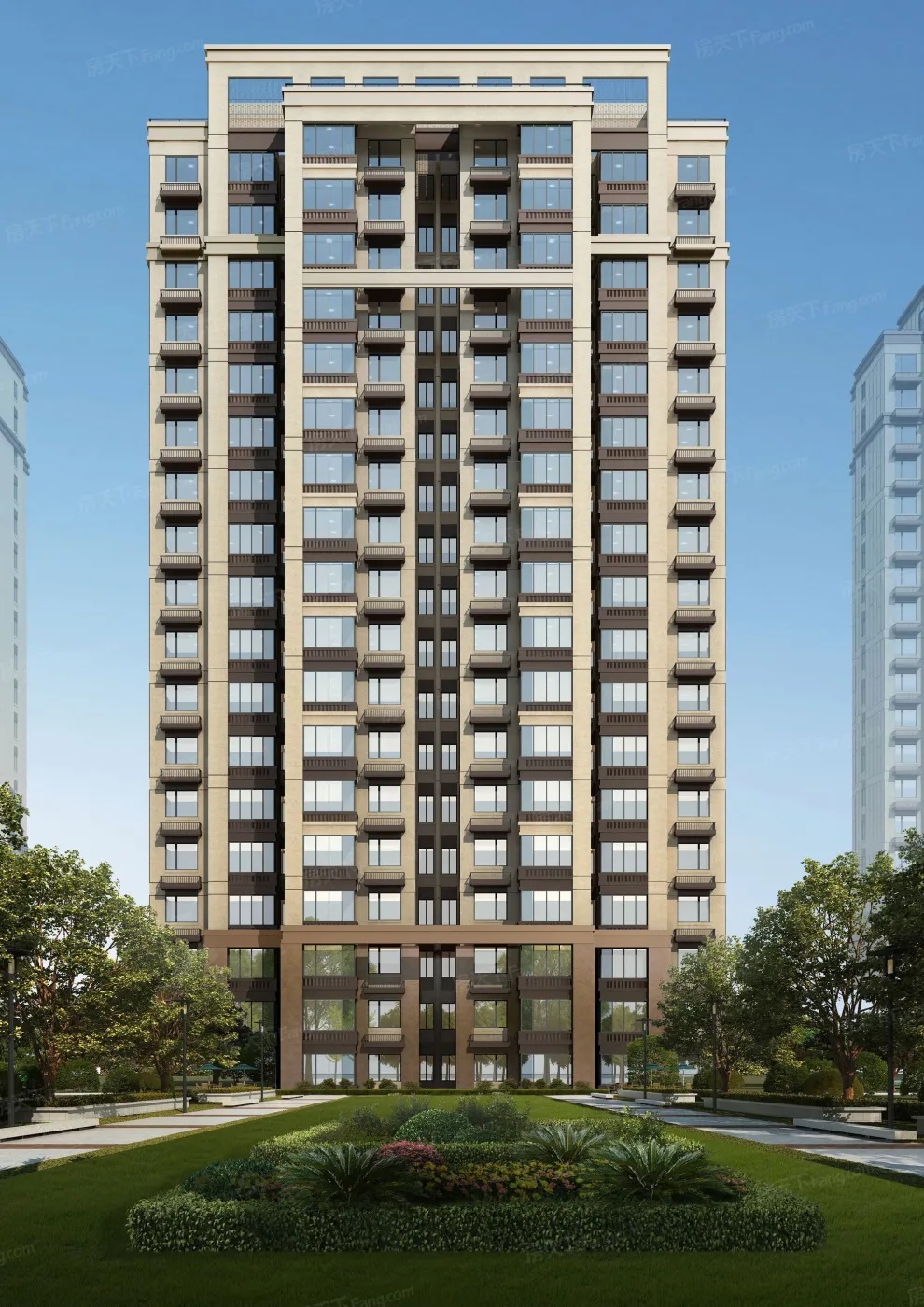 安展熙园高层效果图