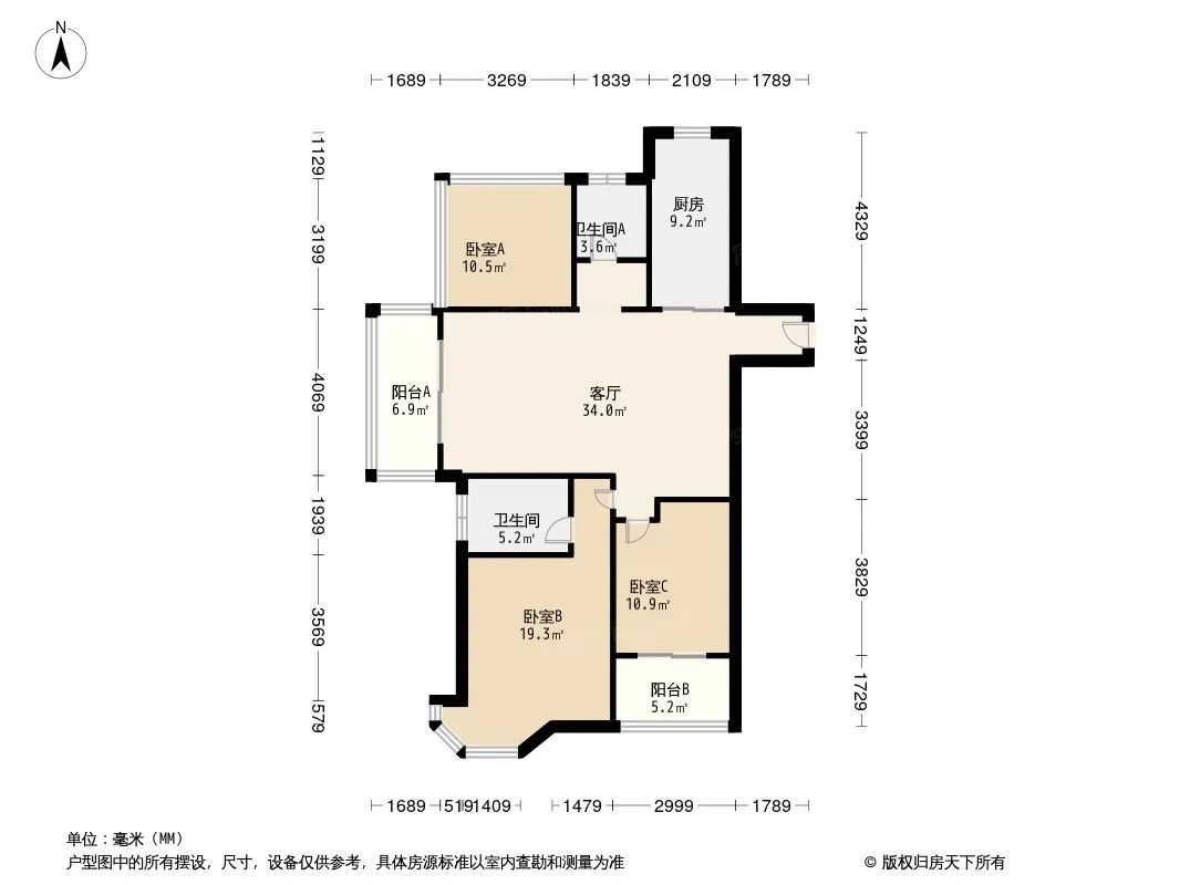 水榭花城户型图